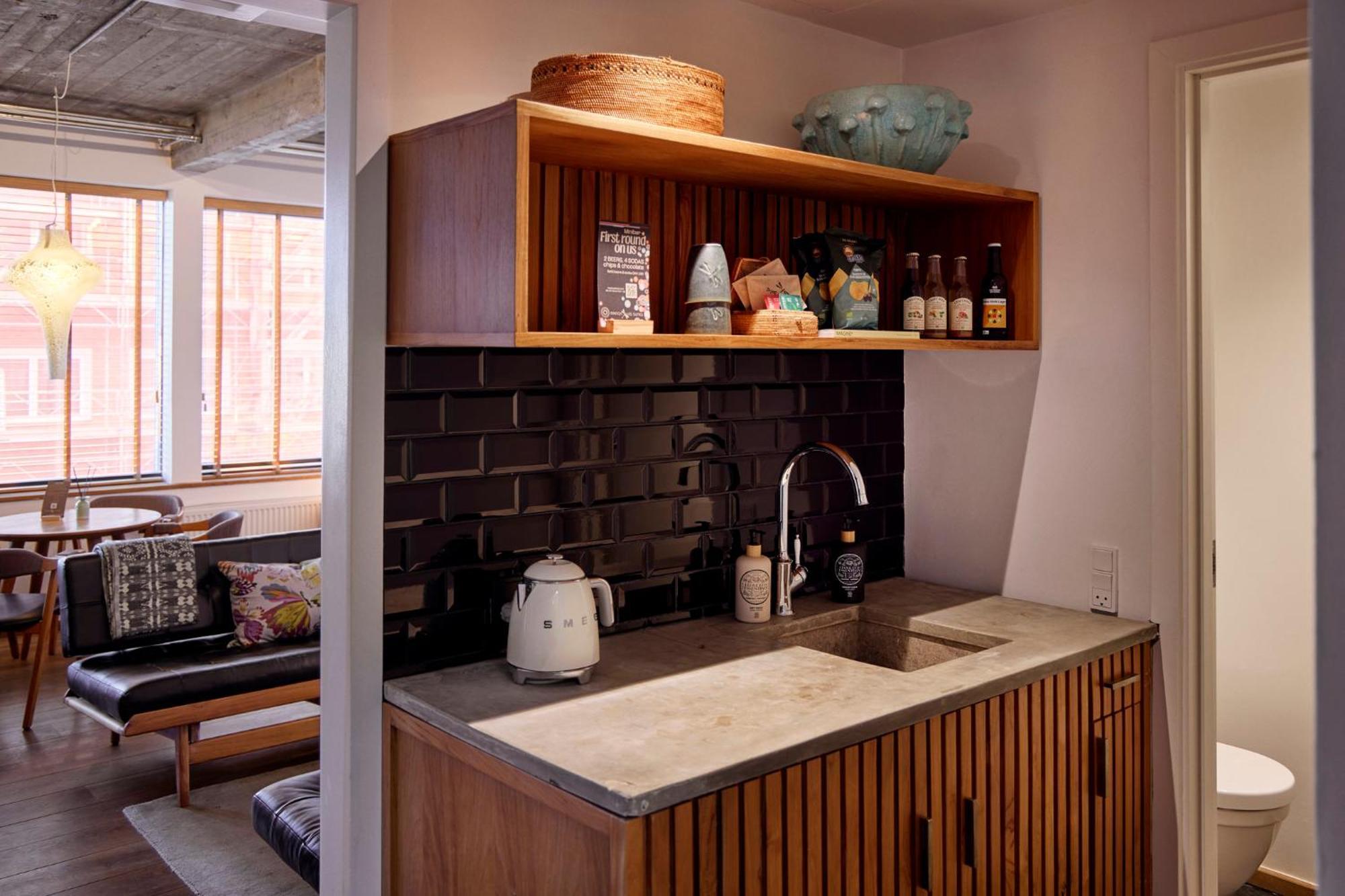 Manon Les Suites Guldsmeden Copenaghen Esterno foto A wet kitchen in a private home