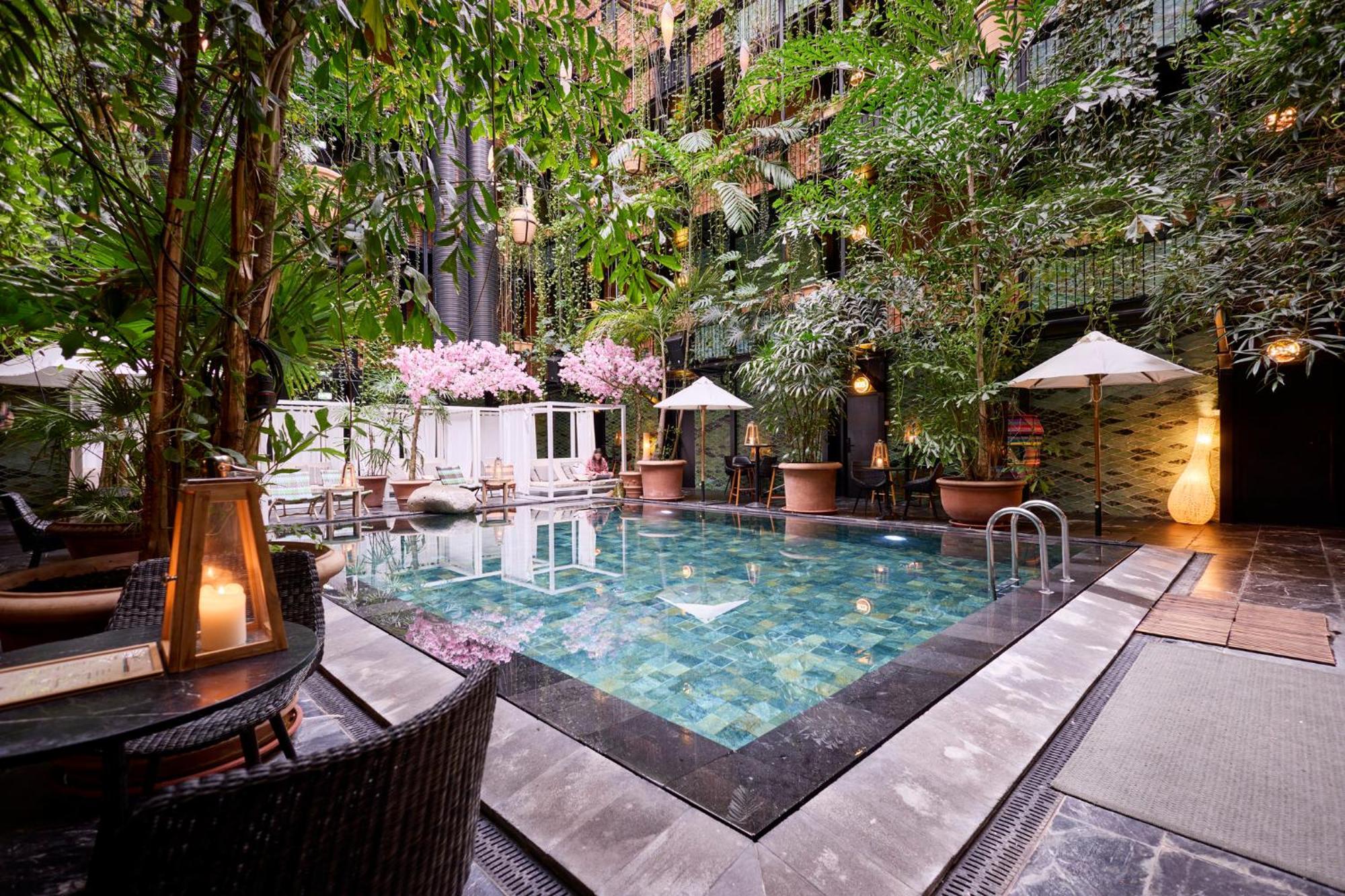 Manon Les Suites Guldsmeden Copenaghen Esterno foto The hotel's pool