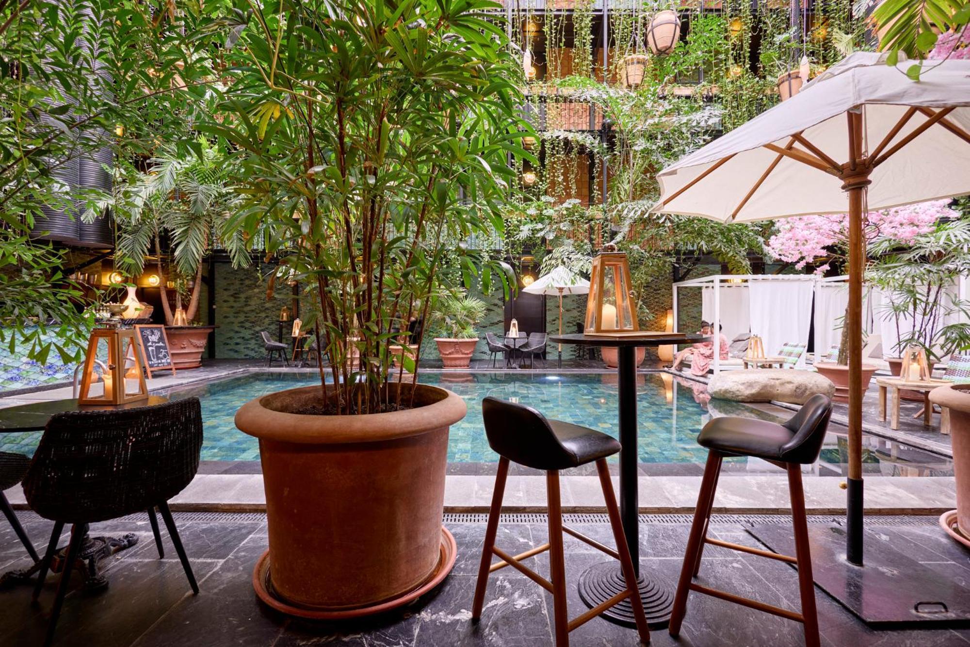 Manon Les Suites Guldsmeden Copenaghen Esterno foto The hotel's pool